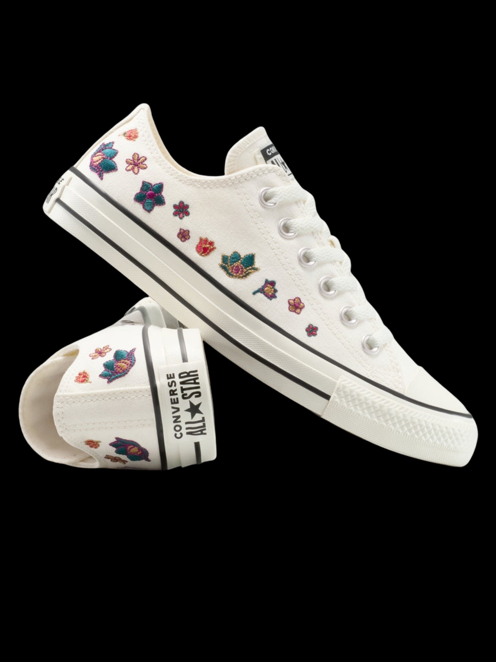 Converse Chuck Taylor All Star Flowers Size 8.5